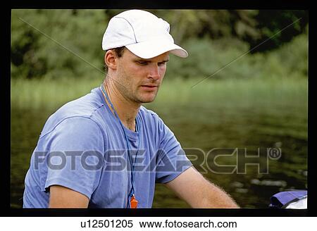 Man canoeing View Large Photo Image Stock Photography - Man canoeing . Fotosearch