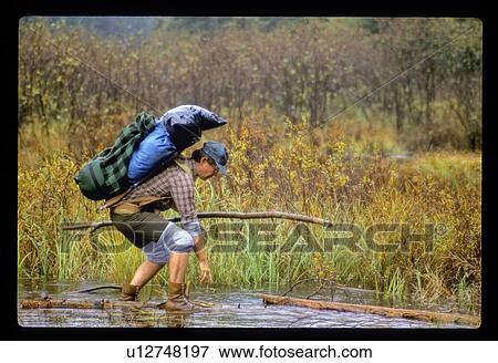 Man hiking View Large Photo Image Stock Photo - Man hiking. Fotosearch