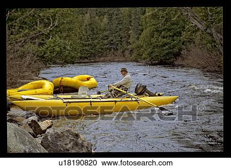 Man rafting View Large Photo Image Stock Image - Man rafting . Fotosearch