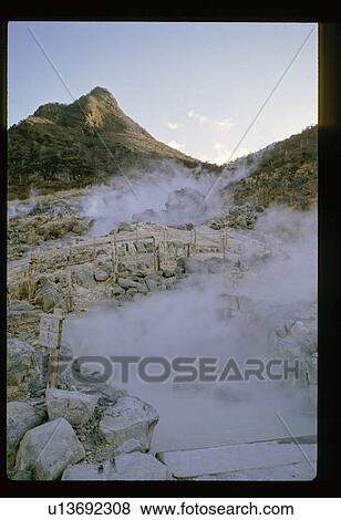 Stock Photo - Misty mountains. Fotosearch
