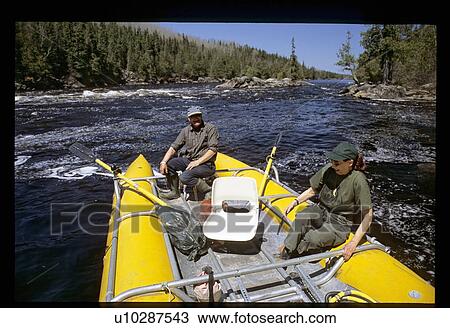 Stock Image - Rafting. Fotosearch
