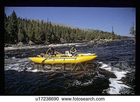 Stock Image - Rafting . Fotosearch