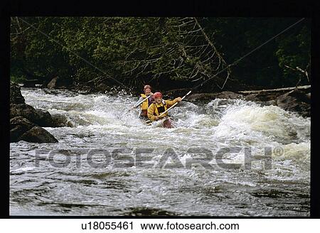 Stock Image - Rafting . Fotosearch
