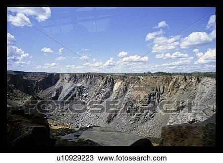 Stock Image - Rock quarry . Fotosearch
