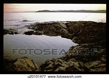 Rocky shore View Large Photo Image Stock Photo - Rocky shore. Fotosearch