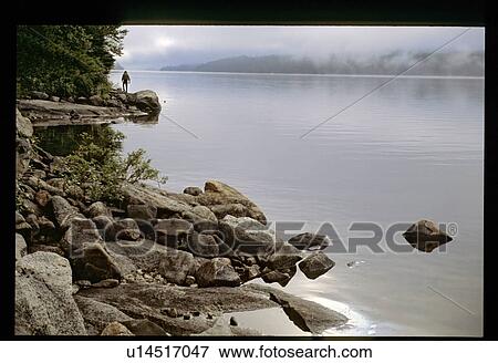 Stock Photo - Serene lake. Fotosearch