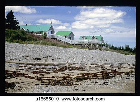 Stock Image - Shore house. Fotosearch