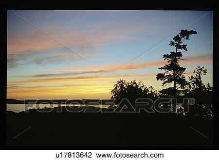 Stock Image - Sunset. Fotosearch