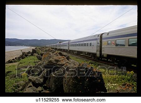 Train on a shore View Large Photo Image Stock Photography - Train on a shore. Fotosearch