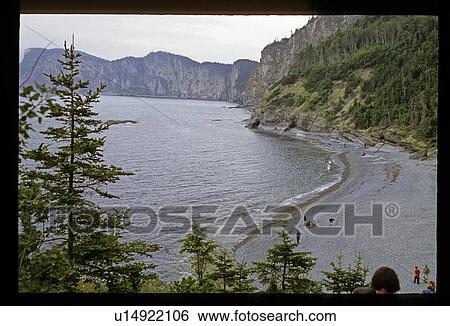 Stock Photograph - View of the coast. Fotosearch