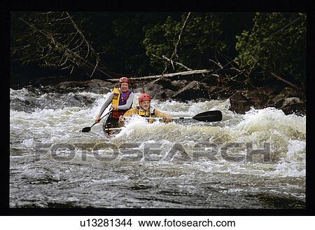 White water rafting View Large Photo Image Picture - White water rafting. Fotosearch