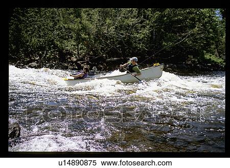 Stock Photography - White water rafting . Fotosearch