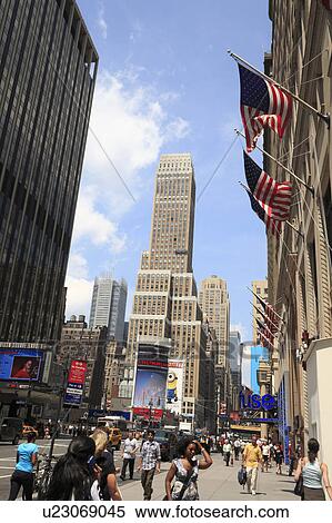 Stock Photography - 7th Avenue and West 29th Street. Fotosearch