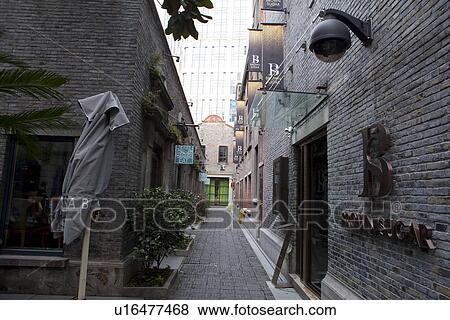 Stock Photo - Alley. Fotosearch