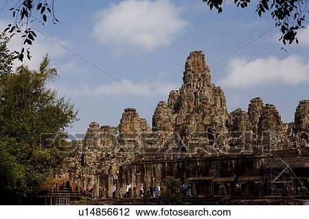 Stock Image - Angkor Thom. Fotosearch