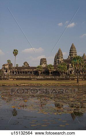 Angkor Wat View Large Photo Image Picture - Angkor Wat. Fotosearch