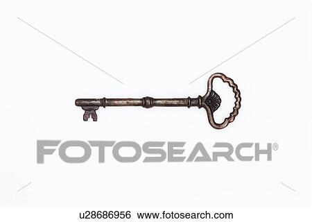 Stock Photograph - Antique key. Fotosearch