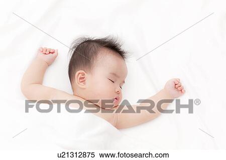 Baby Boy Sleeping View Large Photo Image Stock Photography - Baby Boy Sleeping. Fotosearch