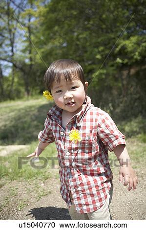 Baby Boy with Dandelion Flowers in Hair View Large Photo Image Stock Image - Baby Boy with Dandelion Flowers in Hair. Fotosearch