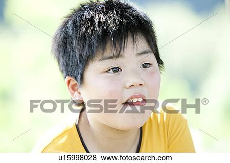 Boy in His Thoughts View Large Photo Image Stock Photo - Boy in His Thoughts. Fotosearch