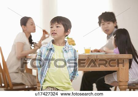 Boy Near Dining Table View Large Photo Image Picture - Boy Near Dining Table. Fotosearch