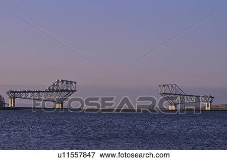 Bridge Under Construction View Large Photo Image Stock Photo - Bridge Under Construction. Fotosearch