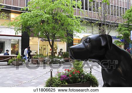 Bronze Dog Sculpture View Large Photo Image Stock Photography - Bronze Dog Sculpture. Fotosearch