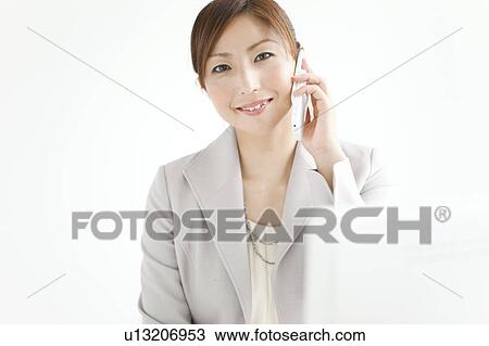Businesswoman On Phone View Large Photo Image Stock Image - Businesswoman On Phone. Fotosearch