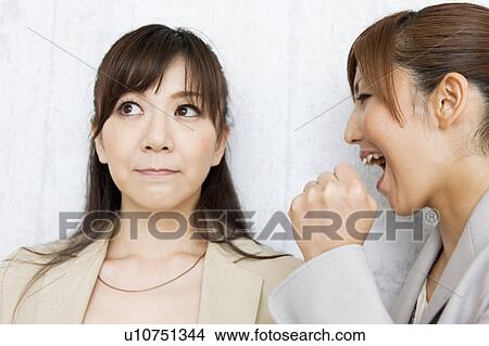 Businesswoman Shouting at Colleague View Large Photo Image Picture - Businesswoman Shouting at Colleague. Fotosearch