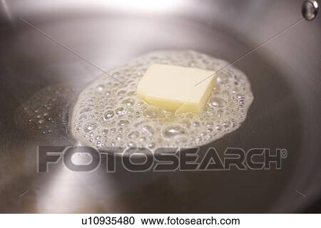 Butter Melting in Pan View Large Photo Image Stock Image - Butter Melting in Pan. Fotosearch