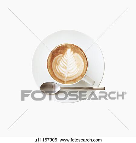 Cafe Latte View Large Photo Image Stock Photograph - Cafe Latte. Fotosearch