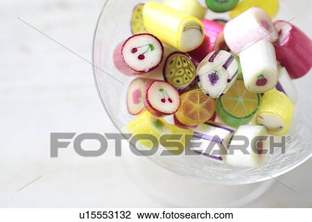 Candies in a bowl View Large Photo Image Stock Image - Candies in a bowl. Fotosearch