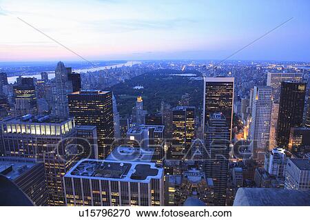 Central Park and New York View Large Photo Image Stock Image - Central Park and New York. Fotosearch