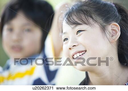 Cheerful Girl View Large Photo Image Stock Image - Cheerful Girl. Fotosearch