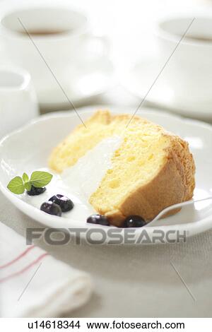 Picture - Chiffon Cake. Fotosearch
