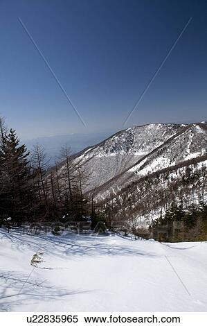 Stock Photography - Clear Sky Over Mountains. Fotosearch