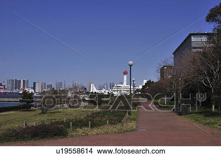 Clear Sky Over Park View Large Photo Image Picture - Clear Sky Over Park. Fotosearch