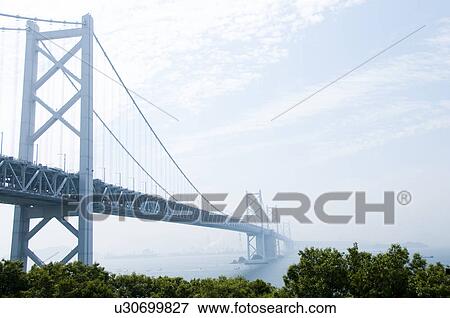 Stock Photo - Close Up of Seto Otashi Bridge. Fotosearch