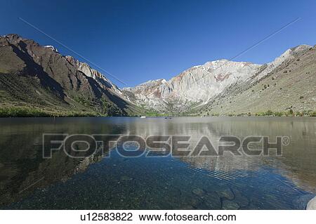 Stock Image - Convict Lake in Sierra Nevada. Fotosearch