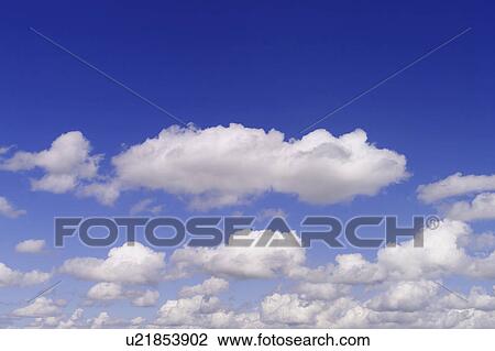 Stock Image - Cumulus Clouds. Fotosearch