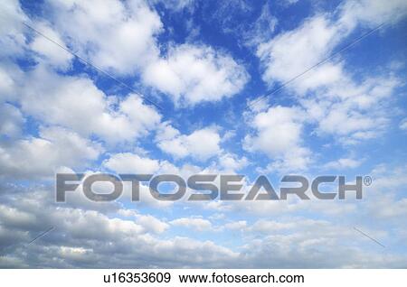 Cumulus Clouds View Large Photo Image Stock Photo - Cumulus Clouds. Fotosearch