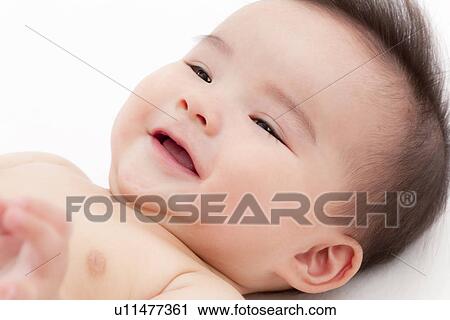 Stock Image - Cute Baby Boy. Fotosearch