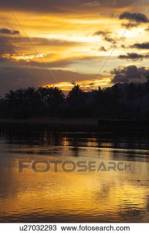 Stock Image - Dawn at Coast. Fotosearch