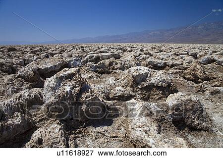 Stock Photo - Devil's Golf Course. Fotosearch