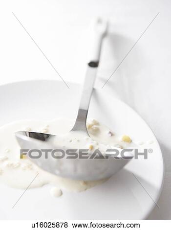 Dirty Soup Ladle View Large Photo Image Stock Photo - Dirty Soup Ladle. Fotosearch