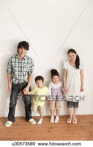 Family of Four View Large Photo Image Stock Photo - Family of Four. Fotosearch