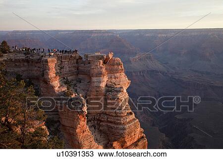 Stock Image - Grand Canyon, Maser Point. Fotosearch