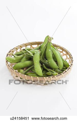 Green Soybeans View Large Photo Image Stock Image - Green Soybeans. Fotosearch