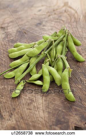 Green Soybeans View Large Photo Image Stock Photo - Green Soybeans. Fotosearch