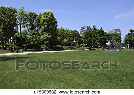 Stock Image - Hinokicho Park. Fotosearch
